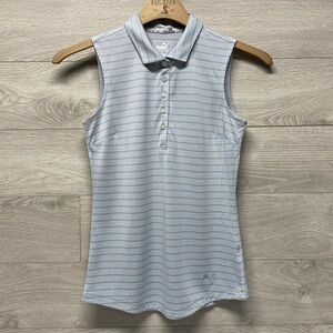 PUMA Grey Sleeveless Golf Polo Ladies Small